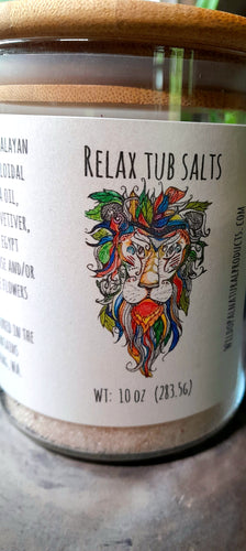 Tub Salt Blend- Relax
