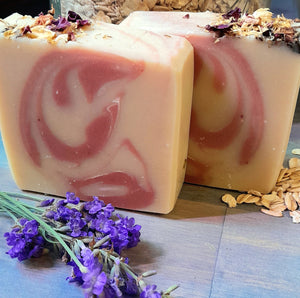 Lavender Oatmeal Honey Soap